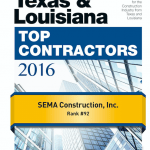 SEMA’s Texas & Southeast District ENR Rankings!